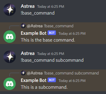 Subcommands